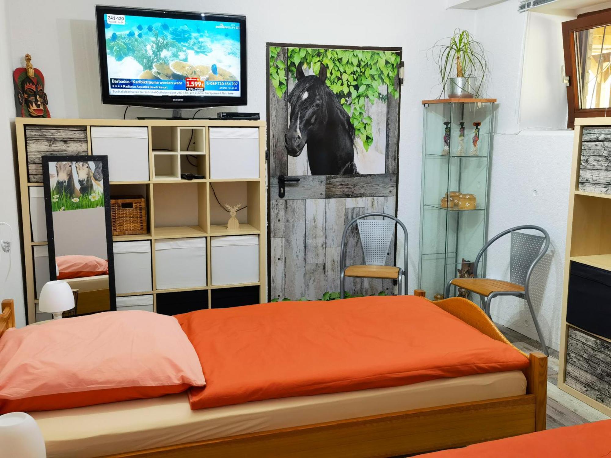 Ferienwohnung - Appartement "Painted Horse" Im Herzen Des Pfaelzer Waldes Reichenbach-Steegen ภายนอก รูปภาพ