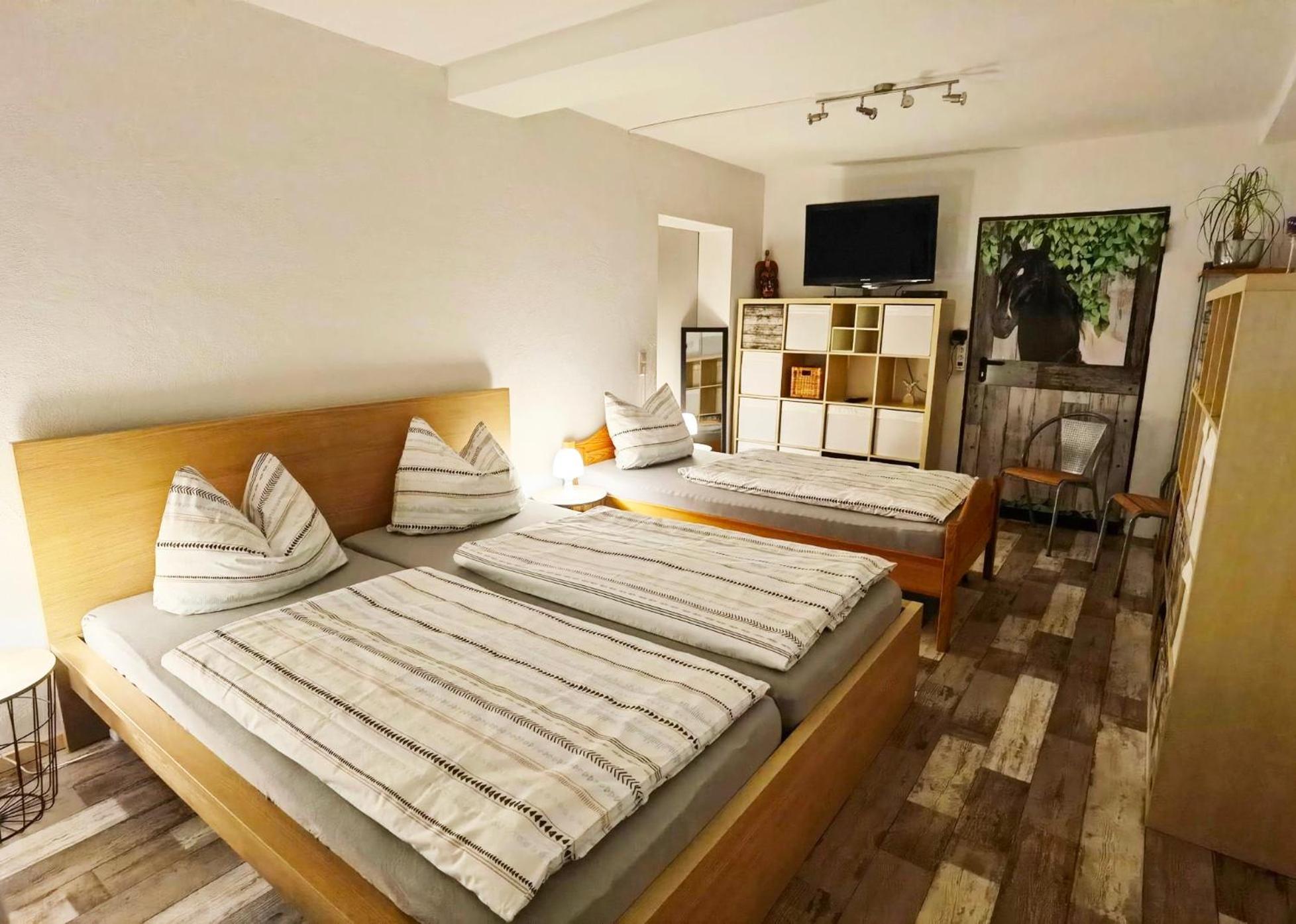 Ferienwohnung - Appartement "Painted Horse" Im Herzen Des Pfaelzer Waldes Reichenbach-Steegen ภายนอก รูปภาพ